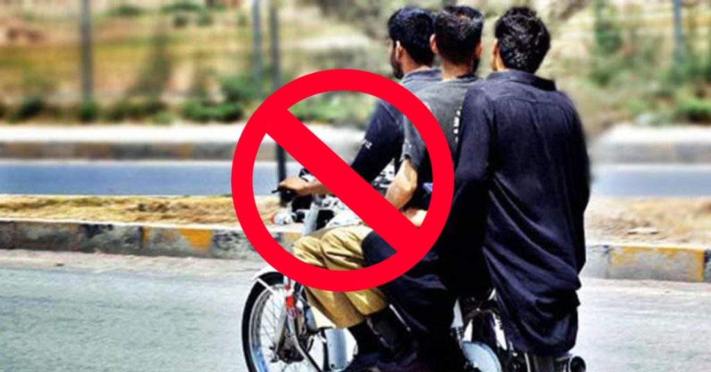 Pillion Riding Ban (Karachi): Starting Today 13th September 2024