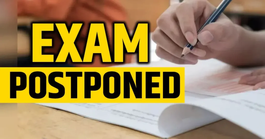 Supplementary Exam 2024 Postponed in Punjab for Both Morning and Evening Sessions