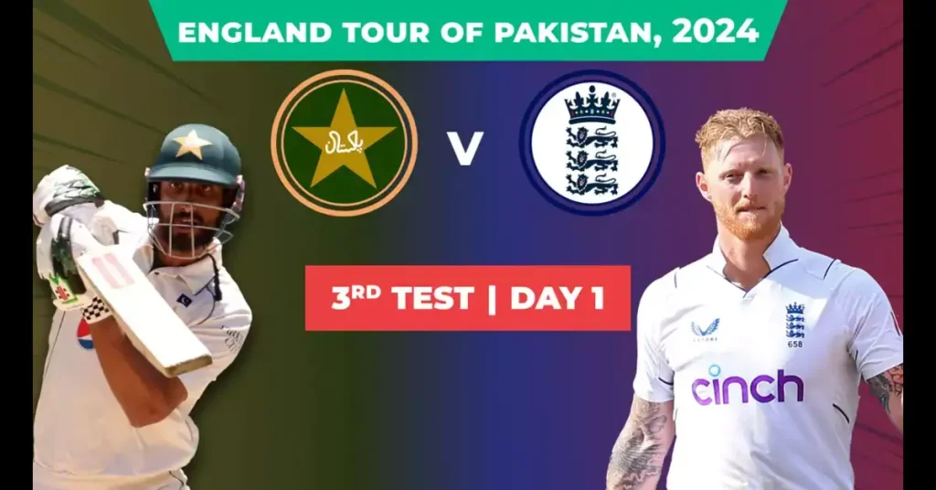 Pakistan vs England 3rd Test: Live Ball-by-Ball Score Update – England Tour of Pakistan, 2024