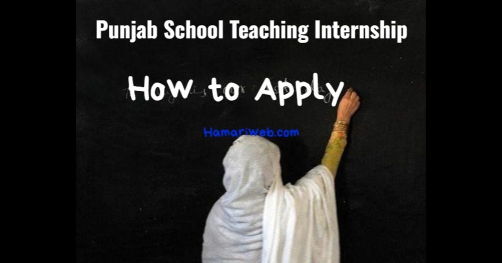 Punjab School Teaching Internship 2025: Online Apply, Eligibility, Salary, and Application Process