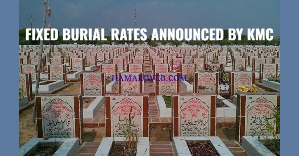 KMC Sets Official Burial Rate at Rs 14,300 in Karachi Cemeteries