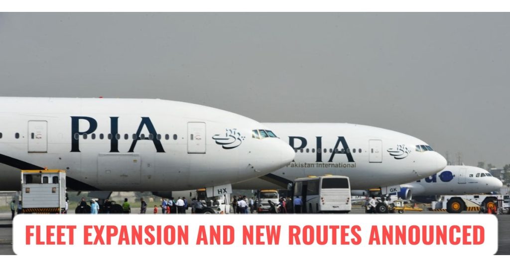 PIA Has Announced Several New Domestic and International Flight Routes
