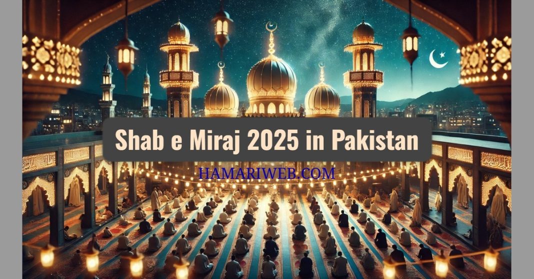 ShabeMeraj 2025 in Pakistan Observing Lailat al Miraj on January 27
