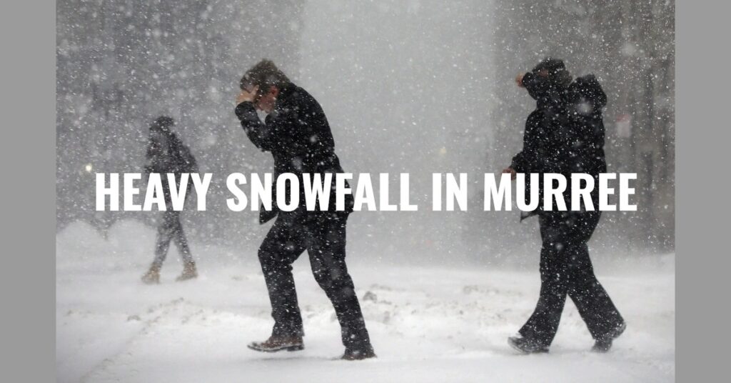 Murree Weather Today: Heavy Snowfall Hits Galiyat & Mall Road Again