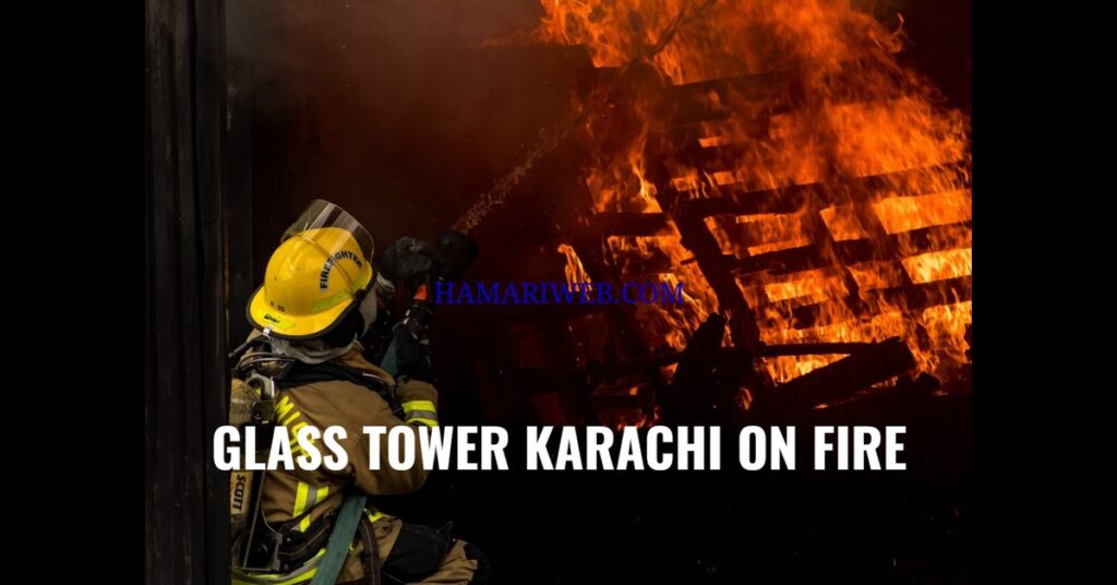 Glass Tower Fire Karachi: Massive Blaze Destroys Over 30 Shops