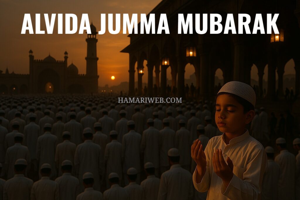 Alvida Jumma Wishes, Status & Quotes 2025 in English – Share the Blessings
