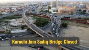 Jam Sadiq Bridge in Karachi Closed for Traffic Until 2 PM Due to Development Work