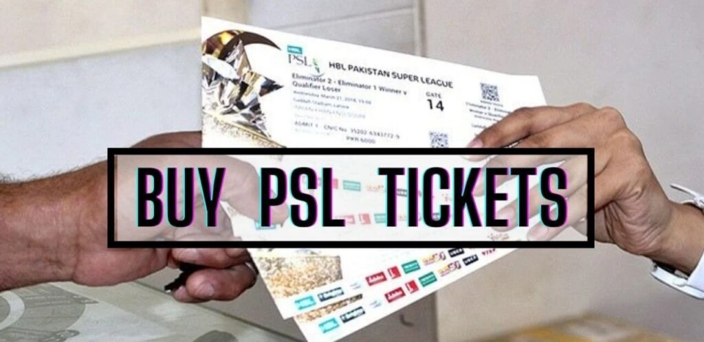 PSL 10 Tickets: How to Buy HBL PSL 2025 Tickets Online and From TCS Centers