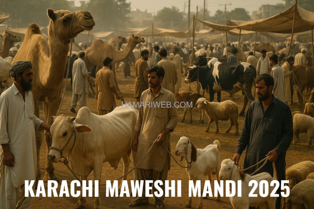 Maweshi Mandi Karachi 2025: Top Cow Market Locations, Qurbani Rates, Dates & Buying Tips for Eid ul Adha