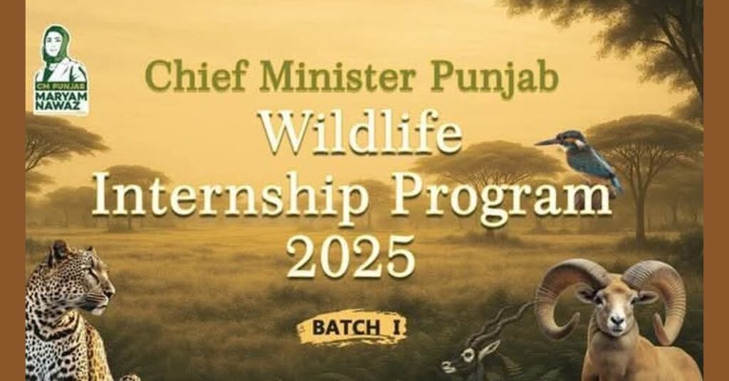 CM Punjab Wildlife Internship Program 2025: Apply by April 25, Eligibility & How to Apply