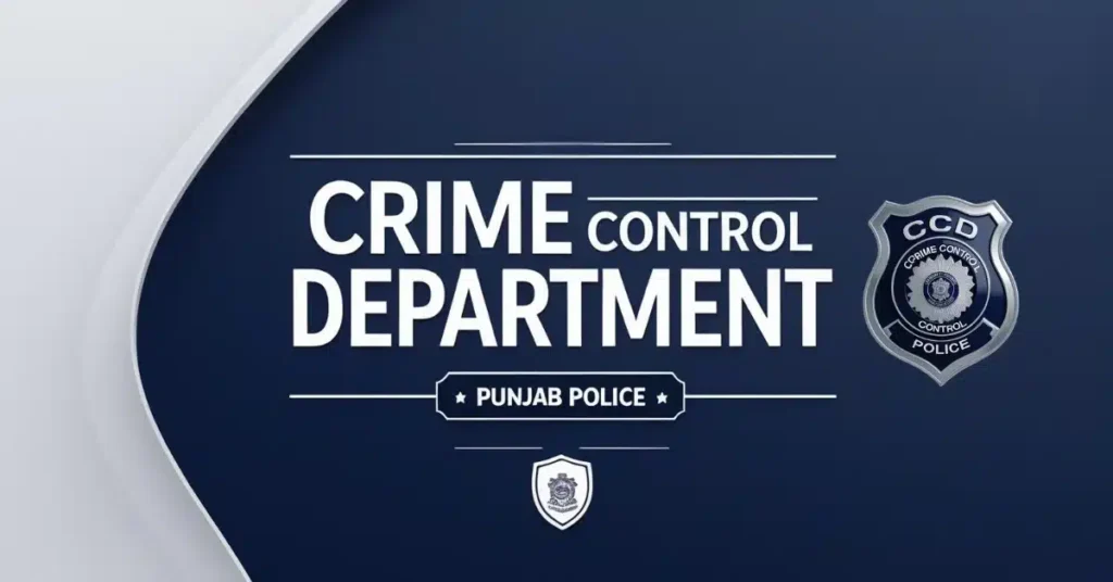 Punjab Crime Control Department Jobs 2025: Latest Updates & Vacancies