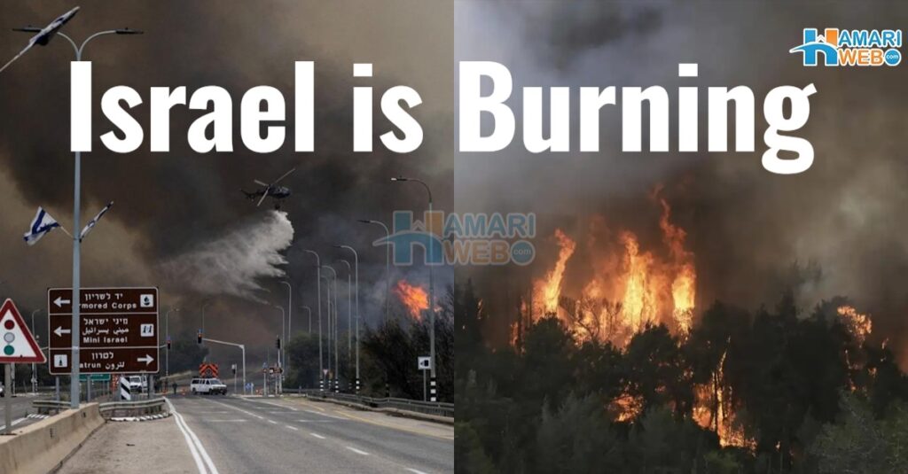 Israel Wildfire 2025 Is the Worst in History – Dust Storm Made It Deadlier