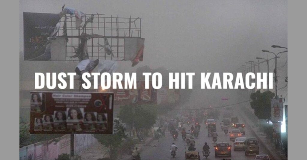 PMD Issues Urgent Warning: Severe Dust Storms and Light Rain to Hit Karachi Today