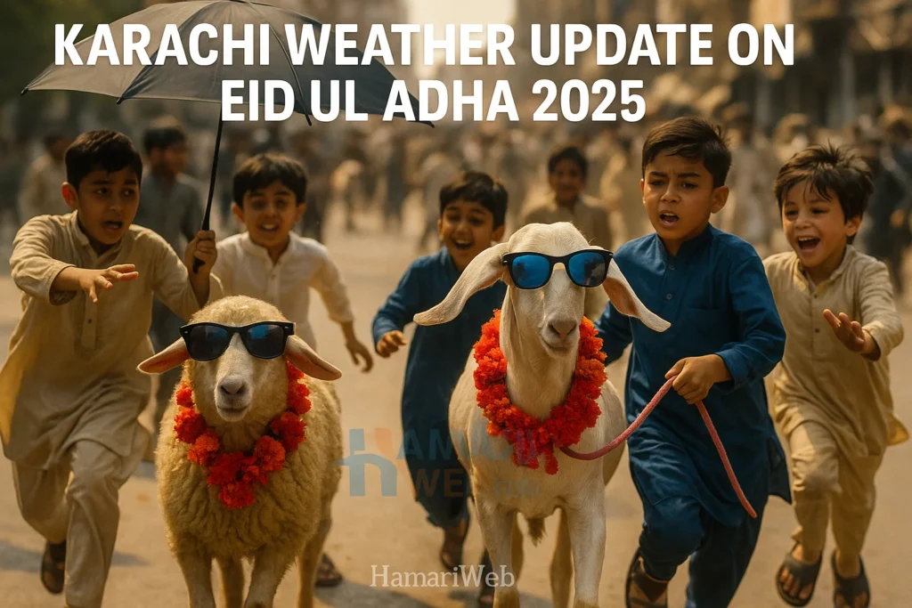 Weather on Eid ul Adha 2025 Karachi: Pakistan Meteorological Department Warns of Intense Heatwave