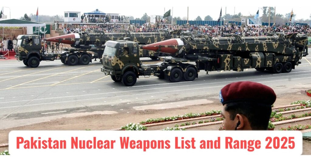 Pakistan Nuclear Weapons: Range, Arsenal, and Strategic Power in 2025
