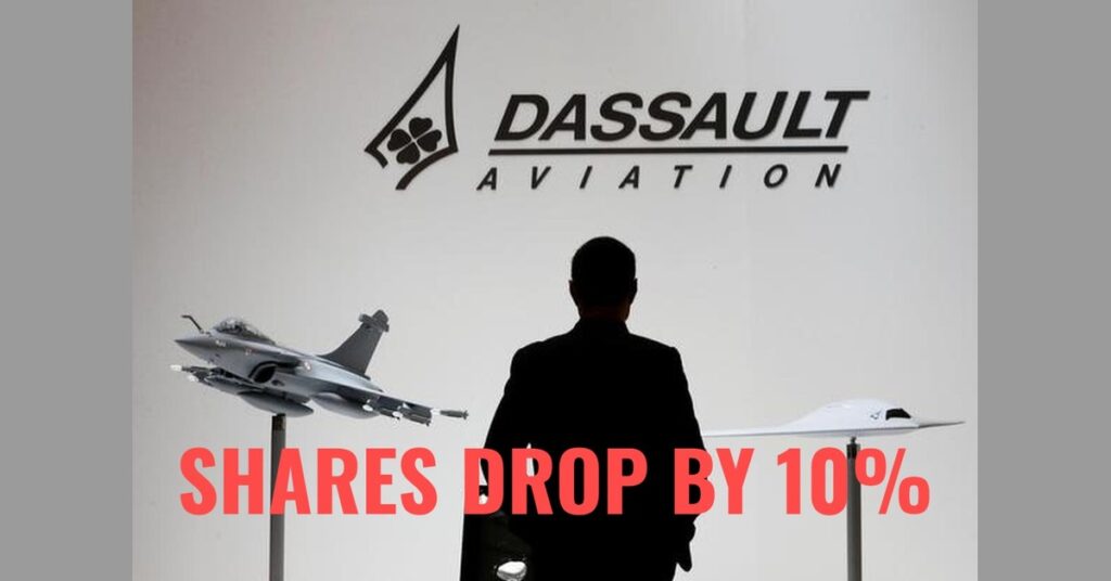 Dassault Aviation Share Price Drops 10% After Rafale Fighter Jet Shot Down by PAF