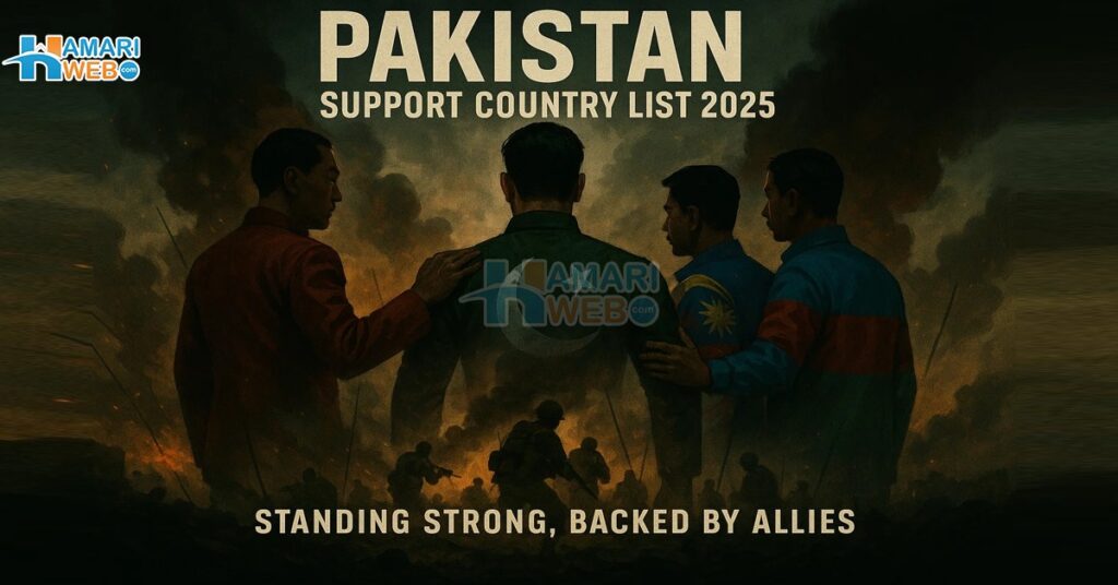 Pakistan Support Country List 2025: Who Backs Pakistan in India Conflict?