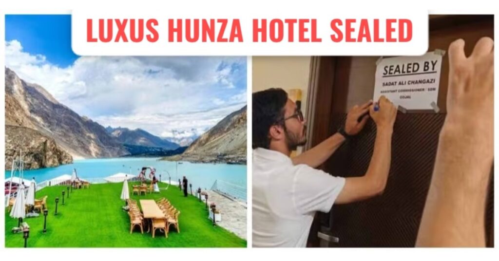 Luxus Hunza Sealed After British Vlogger Shares Sewage Dumping in Attabad Lake Video