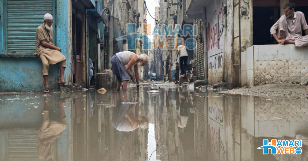 Karachi Monsoon Rain 2025: Residents Expose Reality Behind Mayor Murtaza Wahab’s Cleanup Claims (Watch Video)