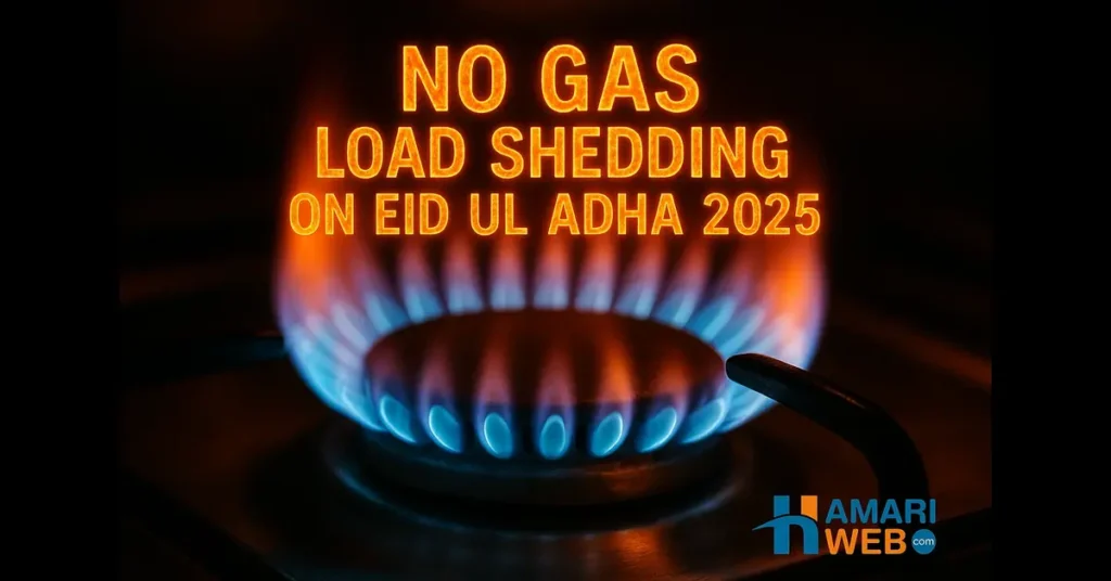 SSGC Eid Gas Schedule Karachi Released: No Gas Load Shedding During Eid ul-Adha 2025
