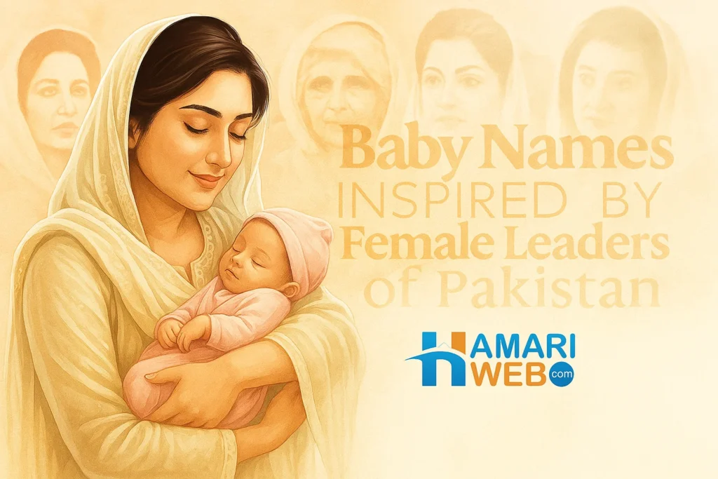Baby Names Inspired by Female Leaders and Great Personalities of Pakistan