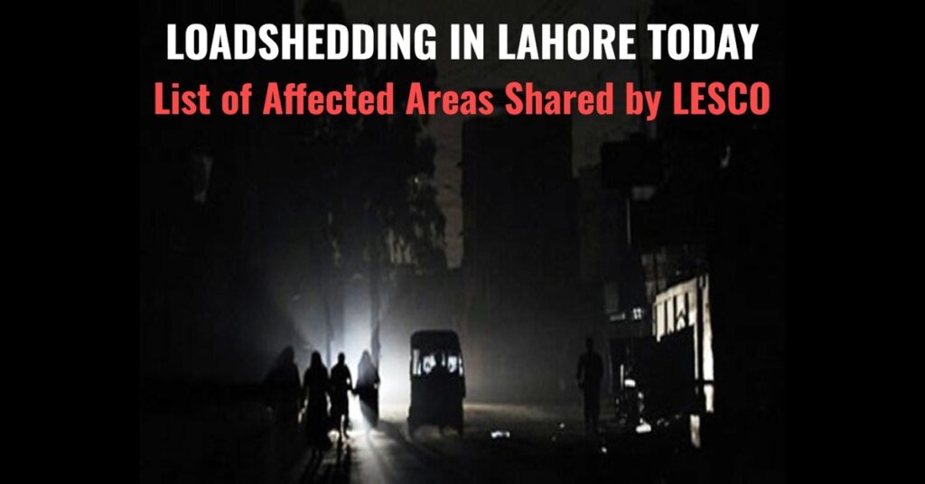 LESCO Announce Electricity Closure Schedule on June 26: Check List of Affected Areas
