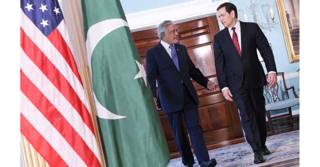 Ishaq Dar Meets Marco Rubio: Calls for Kashmir Peace, Gaza Ceasefire, and Stronger U.S.-Pakistan Trade Ties