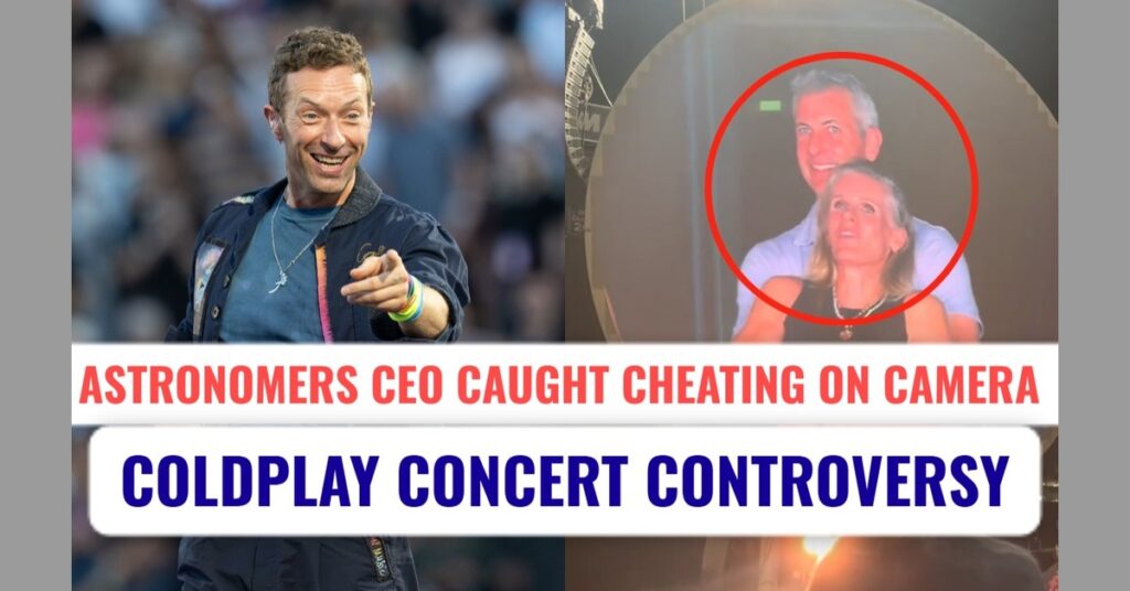 Astronomer CEO Andy Byron Caught on Camera with HR Chief During Coldplay Concert