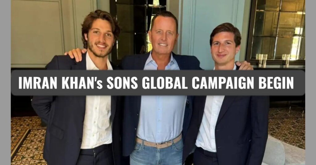 Kasim Khan and Sulaiman Khan Begin Campaign for Imran Khan’s Release, Meet Top US Lawmakers