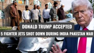 Trump Repeats Claim of Ending India-Pakistan War and Five Fighter Jets Being Shot Down