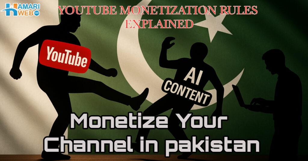 How to Monetize a Channel in Pakistan with the Latest YouTube Monetization Rules and AI Policy