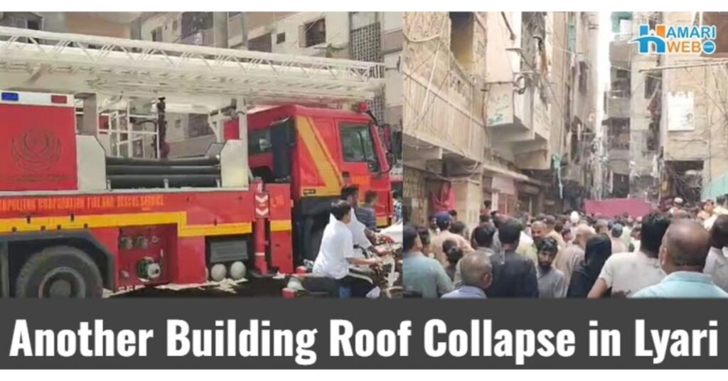 Another Building Roof Collapses in Lyari: 2 Women Dead, 3 Injured