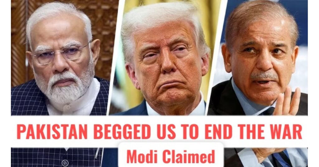 Narendra Modi on Ceasefire: ‘Pakistan Pleaded, We Ended It’ — Denies Trump’s Role