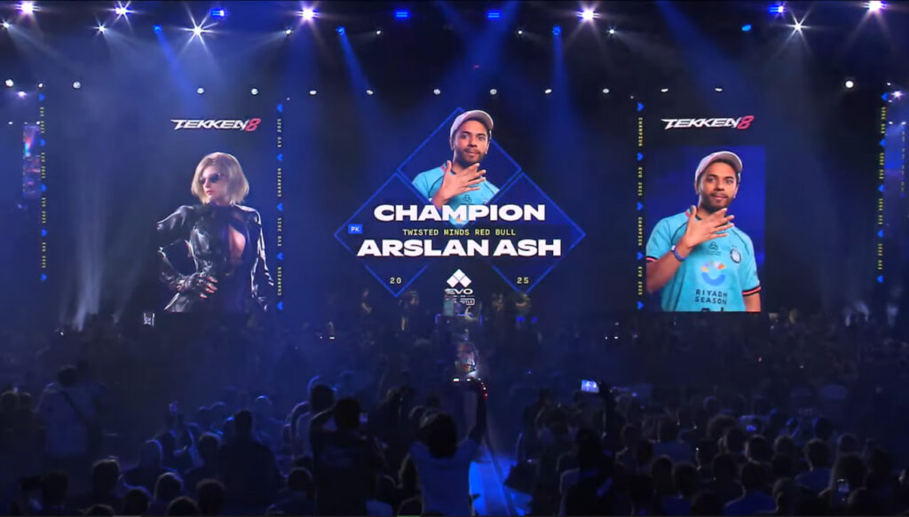 Arslan Ash Becomes Evo 2025 Tekken 8 Winner, Defeats Atif Butt in Grand Final
