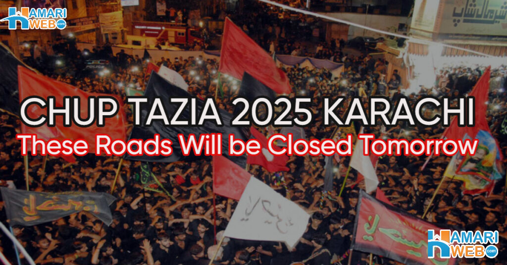 Chup Tazia 8 Rabi ul Awal Juloos Karachi: Traffic Routes and Closures Update for 2nd September 2025