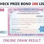 Prize Bond Rs. 200 Draw Number 104 To Announce Today: Check Results Here!