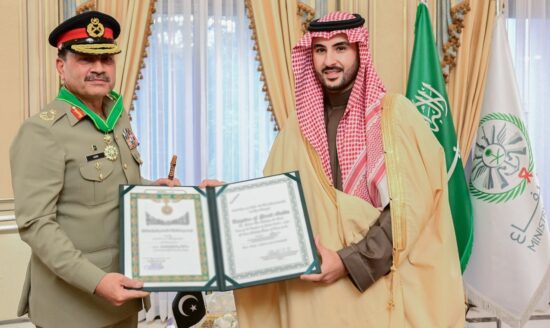 Field Marshal Asim Munir Awarded Saudi Arabia’s Highest Honor, King Abdulaziz Medal