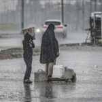 Freezing Rain in Gaza Soaks Camps While Ceasefire Violations Continue