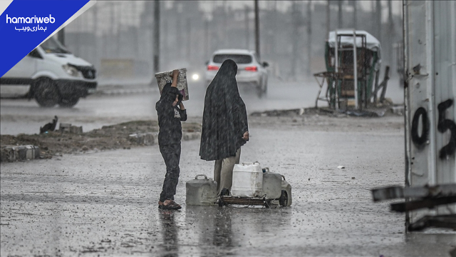 Freezing Rain in Gaza Soaks Camps While Ceasefire Violations Continue