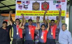 Pakistan Rowers Win 20 Medals at International Championship in Thailand