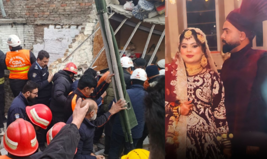 Eight Killed, Including Newlyweds, in Gas Cylinder Blast at Wedding House in Islamabad