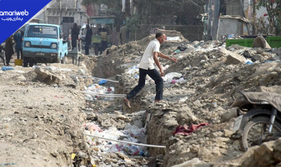 Road Cutting and Digging Ban in Karachi Amid Rising Accidents and Pollution