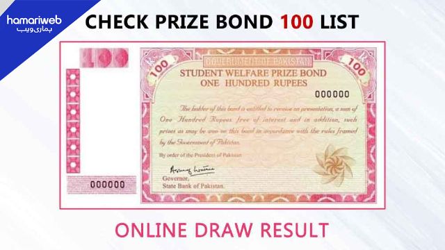 Prize Bond Draw Rs. 100 Announced in Karachi: Check By Number Here!
