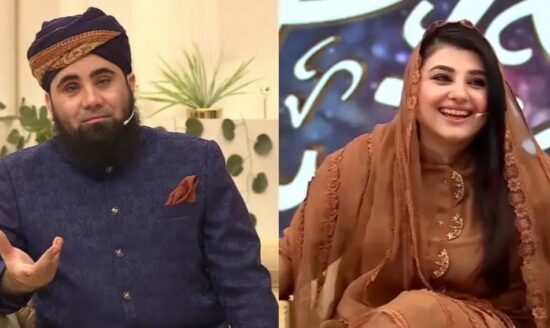 Woman Proposes Marriage to Maulana Azad Jameel in Live Ramadan Transmission