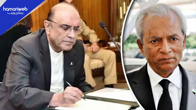 President Asif Ali Zardari Approves Nehal Hashmi as New Governor Sindh