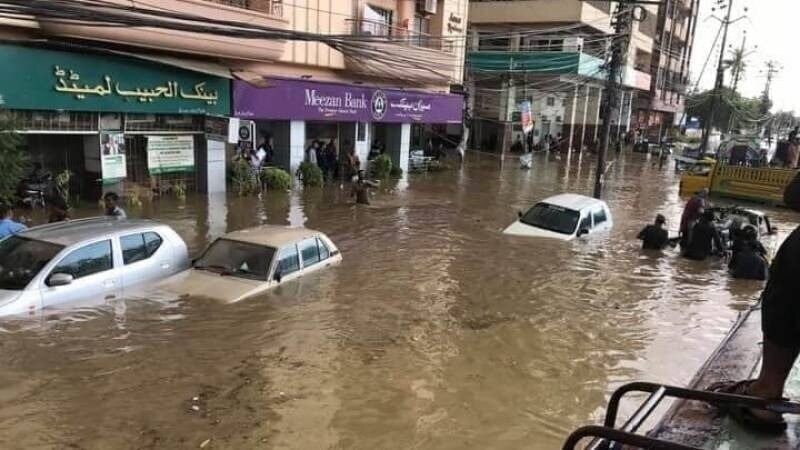 Heavy Rains Flooded Karachi, Five Dead Amid Electrocution and Structural Collapse
