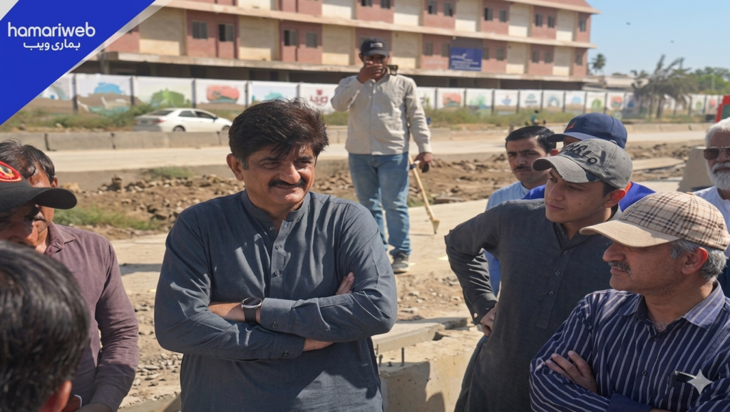 CM Murad Regrets the Delay, Announces 90-Day Plan to Rebuild University Road in Karachi