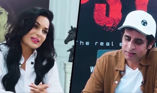 Meera Walks Out of Interview With Irshad Bhatti After Heated Exchange Over Old Controversies