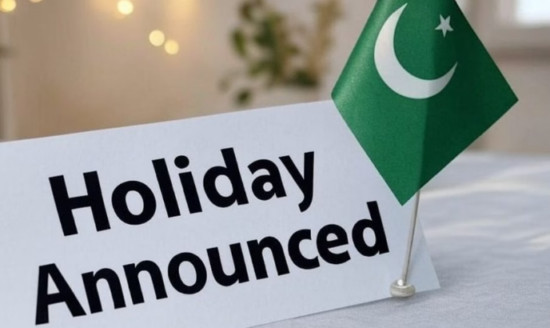Public Holiday Announced in Pakistan: 3 Consecutive Days Off Confirmed (May 2026)
