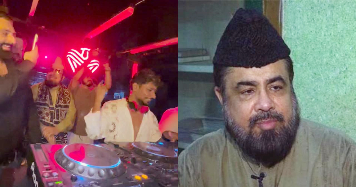 Mufti Abdul Qavi Spotted at Rave Party: Viral Video Triggers Social Media Outrage